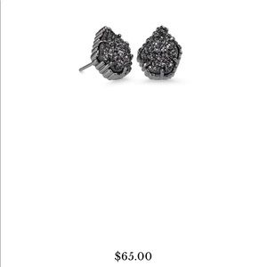 Black Dusty Kendra Scott Studs